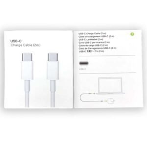Apple - (2m) USB C auf USB C Ladekabel